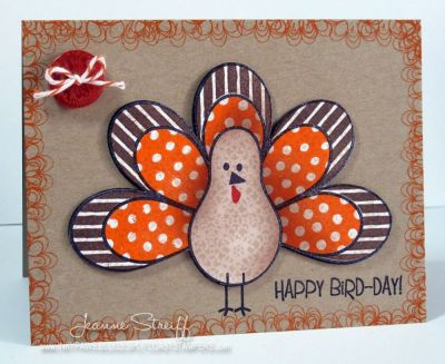 *Happy Bird Day
Keywords: turkey2stamp, butterfly2build, Colorbox Premium Dye Ink, Chocolate, Strawberry, Tangerine, Licorice