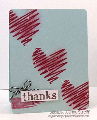 *Heartfelt Thanks
Keywords: brushstrokes2stamp hearts2love