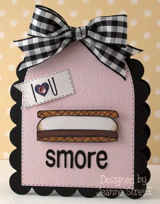 I Love You Smore
I used the jar lid to create my Smore. Images colored with Touch Twin markers. Die cuts from Sizzix.
Keywords: jar4candy, Sizzix, TouchTwin, Valentine