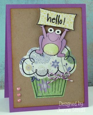 Hello!
I used the Cupcakes die set and HappyBday2you stamps for my cupcake and the sign4froggy set for my frog and banner.
Keywords: HappyBday2you sign4froggy
