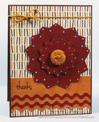 *Thanks
I used the Wavy Die Set to create my stacked border along the bottom of my card. Papers from The Paper Loft (Funkysaurus collection).
Keywords: Wavy Dies, sea2flower, Premium Dye ink, Paper Loft