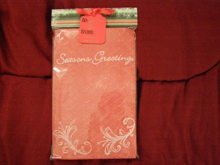 Holiday teacher gifts
I recycled plastic scrapbooking packages from stickers to make these goodie bags for teachers. I used the to and from stamps on the tag I cut with my Slice machine.
