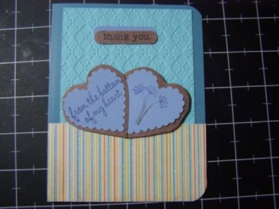 Thank you card
