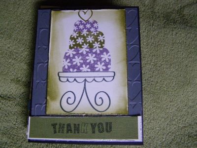 Wedding thank you
I am making a bunch of thank you cards for a friend in her wedding colors for her to give out.
