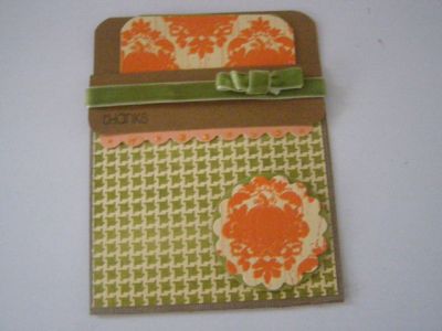 Thank you card

