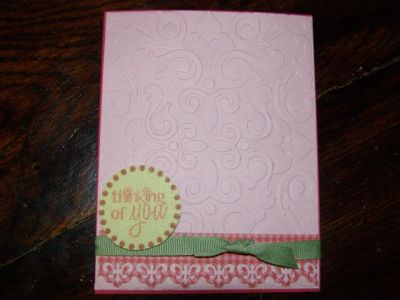 Thinking of you card
Easy and fast card.

