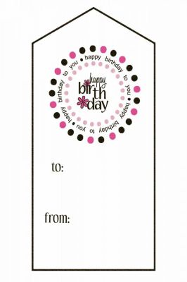 Tag- Happy Birthday
