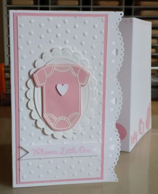 Welcome little one
It's an accordion card for a coworker.
