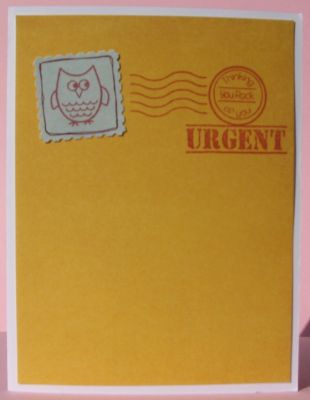 Urgent postage
