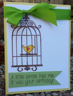 A little birdie
