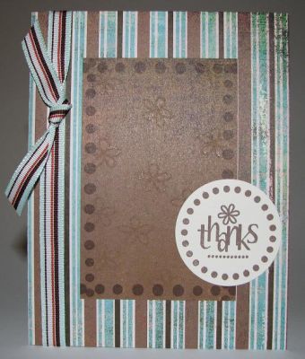 Chocolate Thanks
A simple card using a sketch from WCMD on SCS. BasicGrey patterned paper. TFL!
