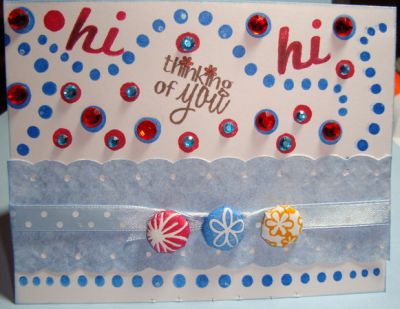BLING & DOTS
bling and brads and dots
