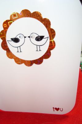 Inside my card
