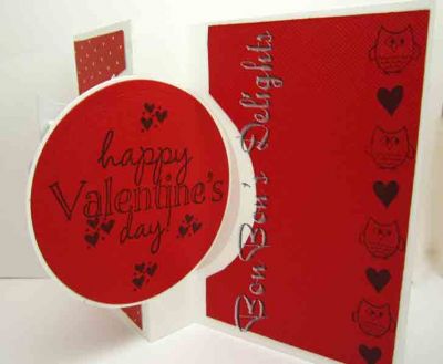 Owl Valentine Backside
Sizzix Circle Flip It
