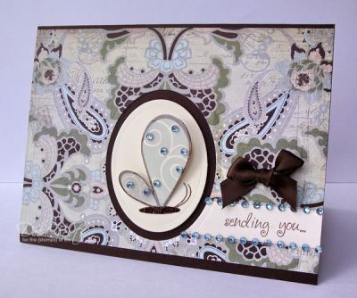 sending you...
This one is all blinged and glittered out!
