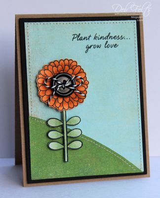 Plant Kindness!
A CAS design with a sketch from Lily Pad Cards.  

