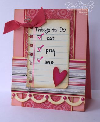 Things to Do!
Made with a notebook spiral of Flower Soft wire for a Wire Works challenge!
