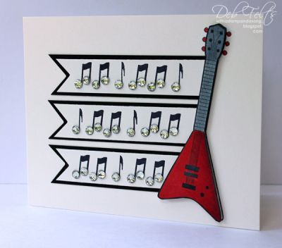 You ROCK!
Lots of sparkle and bling, in rock star character!
Keywords: guitars2play