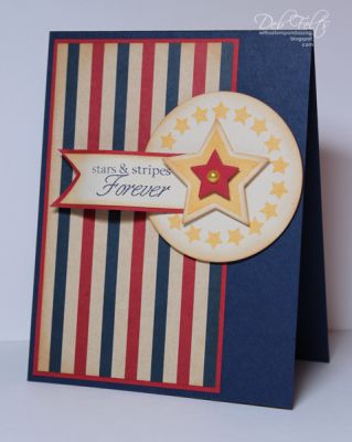 Stars and Stripes Forever!
A patriotic card for CPS Sketch 271
Keywords: stars4you