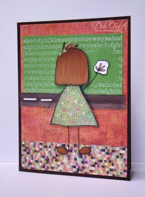 Erasing the board!
Vicki's chalkboard card and an oopsie with inking inspired this card!
