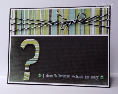What to Say?
I deliberately left lots of blank space on this "i don't know what to say" card.
Keywords: type4background