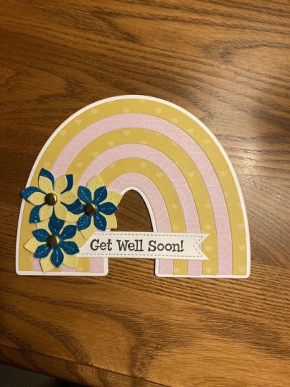 Get Well Soon Card
Keywords: rainbow flip it