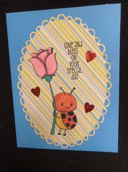 Lady Bug Card
