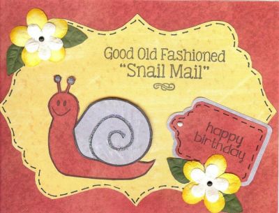 "Snail Mail"
Keywords: snails2mail