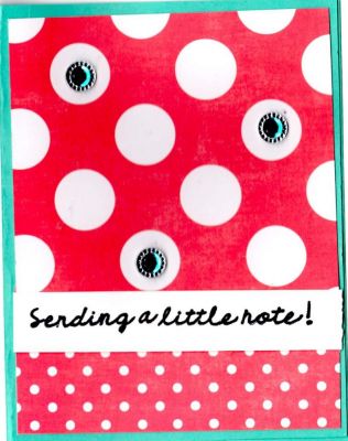 Kit 1 Sending a little note
