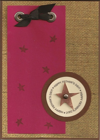 Happy Father's Day
I lifted this design from the very talented Jeanne S. I'm really enjoying the all4Dads stamp set used here as fun masculine stamps are hard to come by. 
Keywords: all4dads
