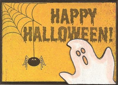 Happy Halloween ATC 
I am just loving this new set. The font is awesome and the spiders are just too cute. 

http://3generationscrappers.blogspot.com/

