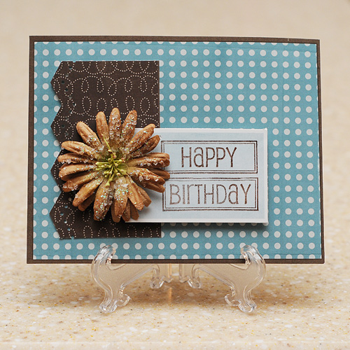 Happy Birthday Hybrid Card
Paper from You Mean So Much digital kit by Jennifer Fox Designs
Prima marketing flower
Martha Stewart border punch
inspired by Mojo Monday sketch 169
Keywords: labels2use