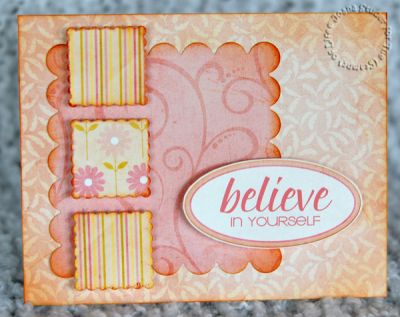 Believe in Yourself
Hybrid card
Tweetie by Fee Jardine
swirls2build digital brushes
CTMH ink
Nestabilities scalloped square dies
3-D foam adhesive
Keywords: swirls2build