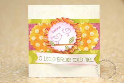 It's Your Birthday
Trees2Build
Summer Solstice & Summer Song papers by Zoe Pearn @ Sweet Shoppe Designs and by My Mind's Eye
Spellbinders Scalloped Circle Nestabilities die
CTMH ink
