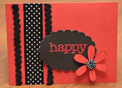 Black and Red Happy
Keywords: daisies4you