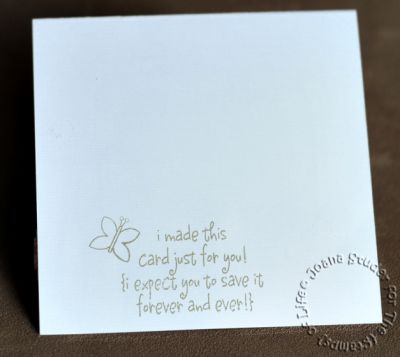 This is the back of my easel card. Butterfly is from getwell2you.
Keywords: stamped4you
