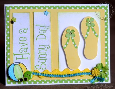 Have a Sunny Day!
Hybrid card
Digital papers - Coolin' Off by Nikki Epperson
card layout based on digital template Stacked & Layered by Nikki Epperson
Digital brushes from the Summer4Fun stamps
