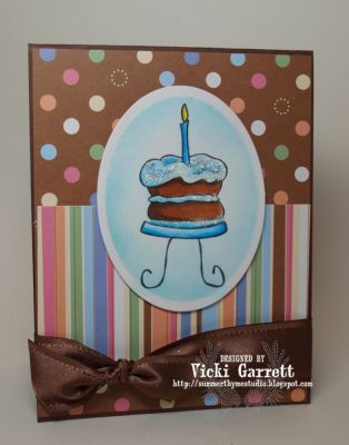 A tasty cake!
