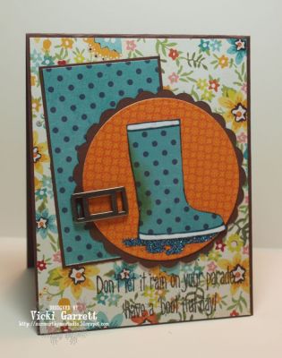 *Bootiful Day
Keywords: boots4rain, Scallop Circle, Circle Framelits, Premium Dye inks