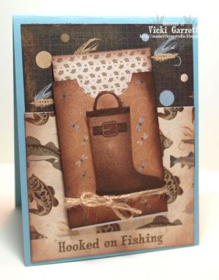 *Hooked on Fishing
Keywords: boots4rain, Premium Dye inks
