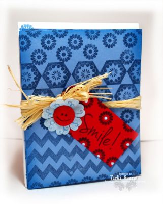 Keep Smilin' Gift Card Set
I used all three new June sets to create this fun notecard set
