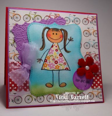 So, how are you?
New June Release and Fun with Paper Piecing
Keywords: Kids2love Vicki Garrett