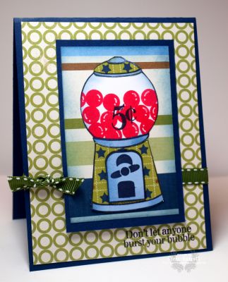 Paper Pieced Gumball Machine!
Keywords: Bubblegum4you