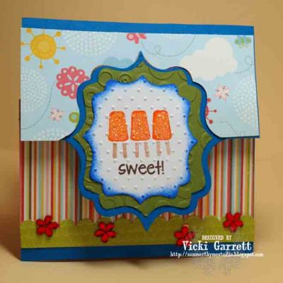 Have a Sweet Birthday
Ohhh I love this fun summery set!
Keywords: Pops2Eat, Stamps4fancy label, Fancy Label Flip it Die