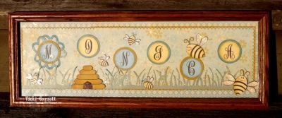 For Monica
I created this sweet name frame using the hive4bees, bee4me and alpha4monogram sets
Keywords: hive4bees, bee4me, alpha4monogram