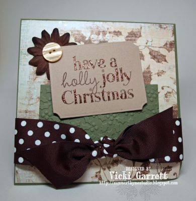 Krafty Christmas
Keywords: Holly4Christmas Vicki Garrett
