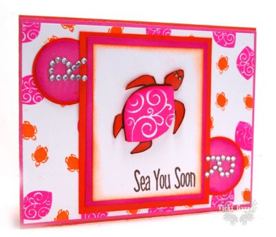 Turtle Bright
Pink and Orange is one of the most popular colour combos for this summer
