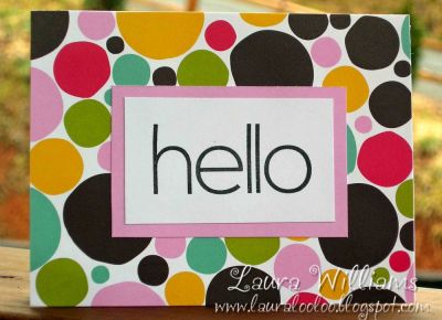 hello
american crafts paper and this sweet adorable sentiment, makes for a SUPER simple (but pretty cute, if i do say so myself) card! :)

