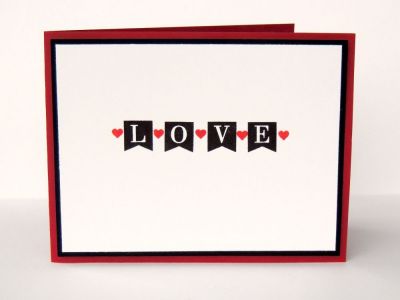 *LOVE
Clean and simple LOVE card
