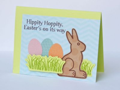 *Hippity Hoppity
The grass, and eggs stamps and dies are from Stephanie's Sizzix Easter dies/stamp set, available in the TSOL store. 
